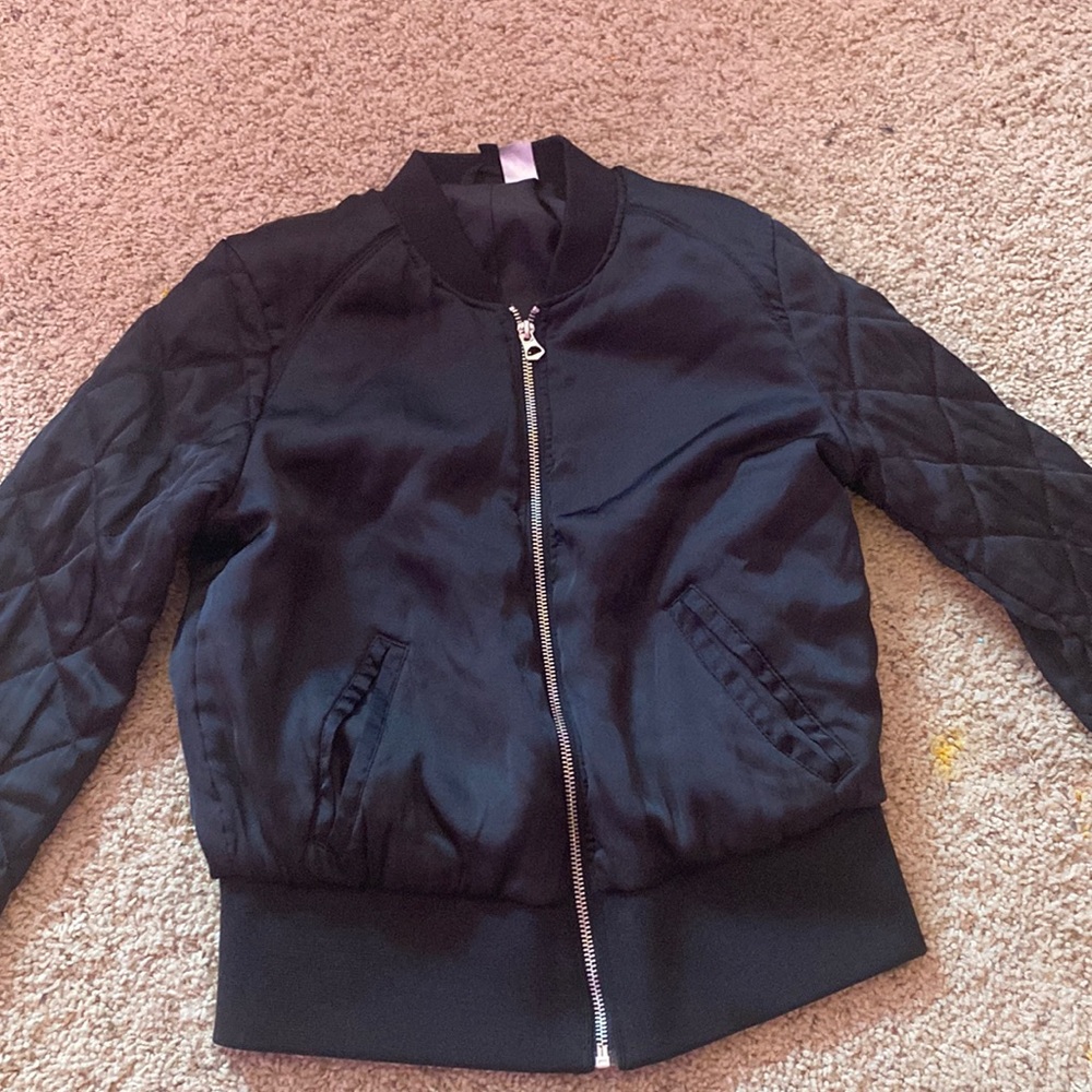 H&M DIVIDED Black Motorcycle Jacket
